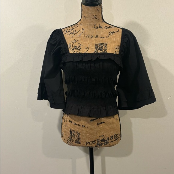 Free People Ruffle Top - Picture 2 of 4